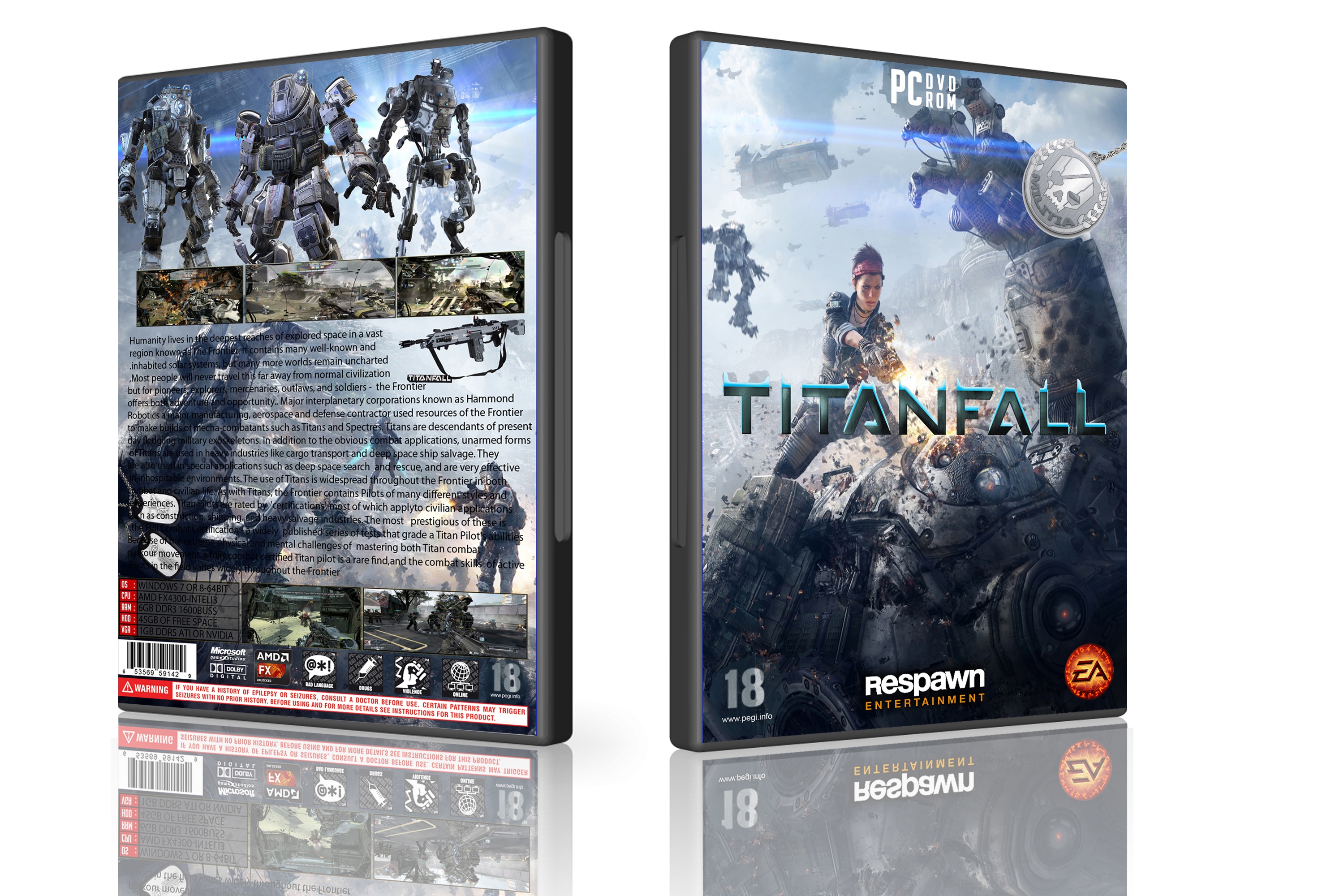Titanfall box cover