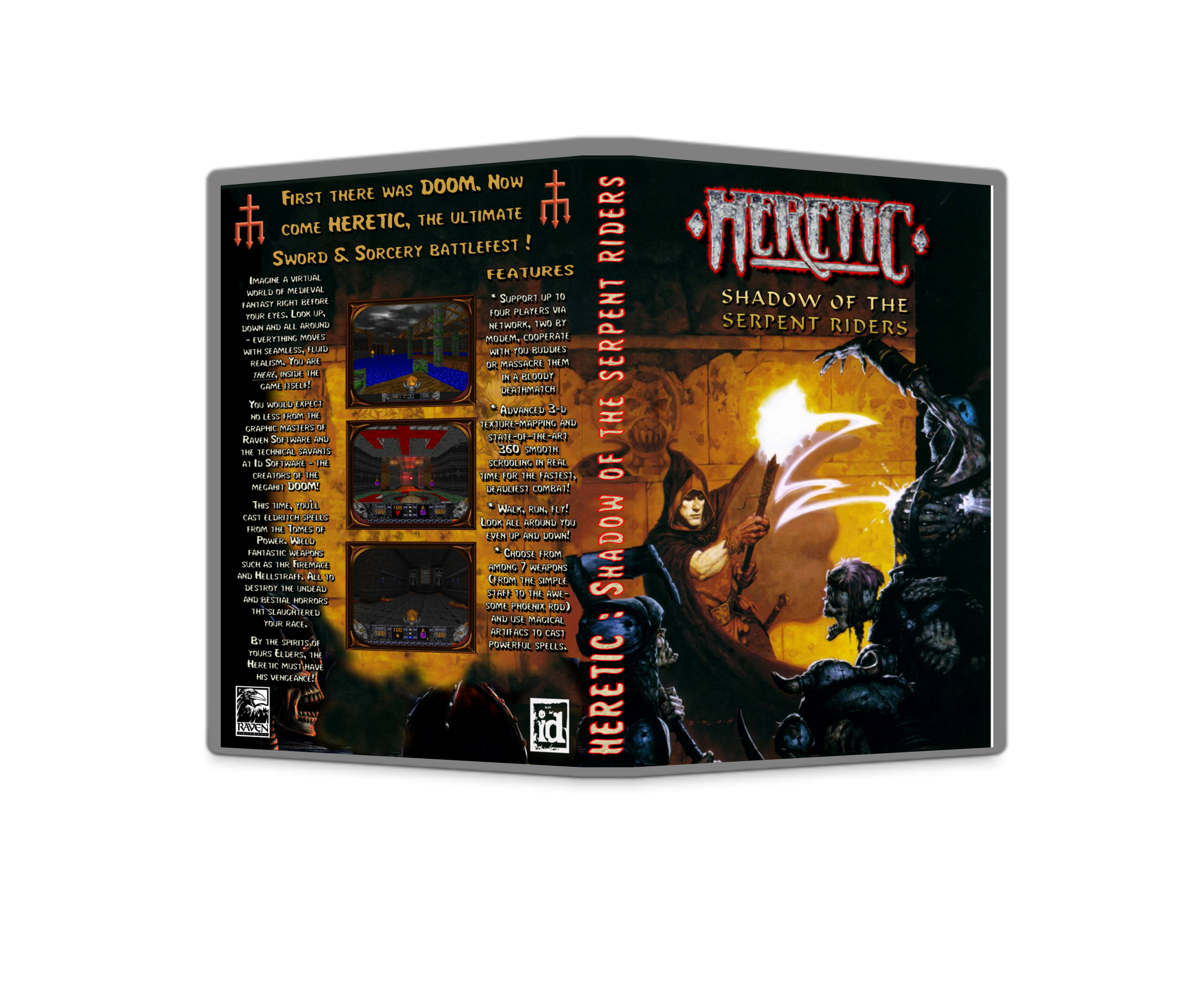 Heretic: Shadow of the Serpent Riders box cover