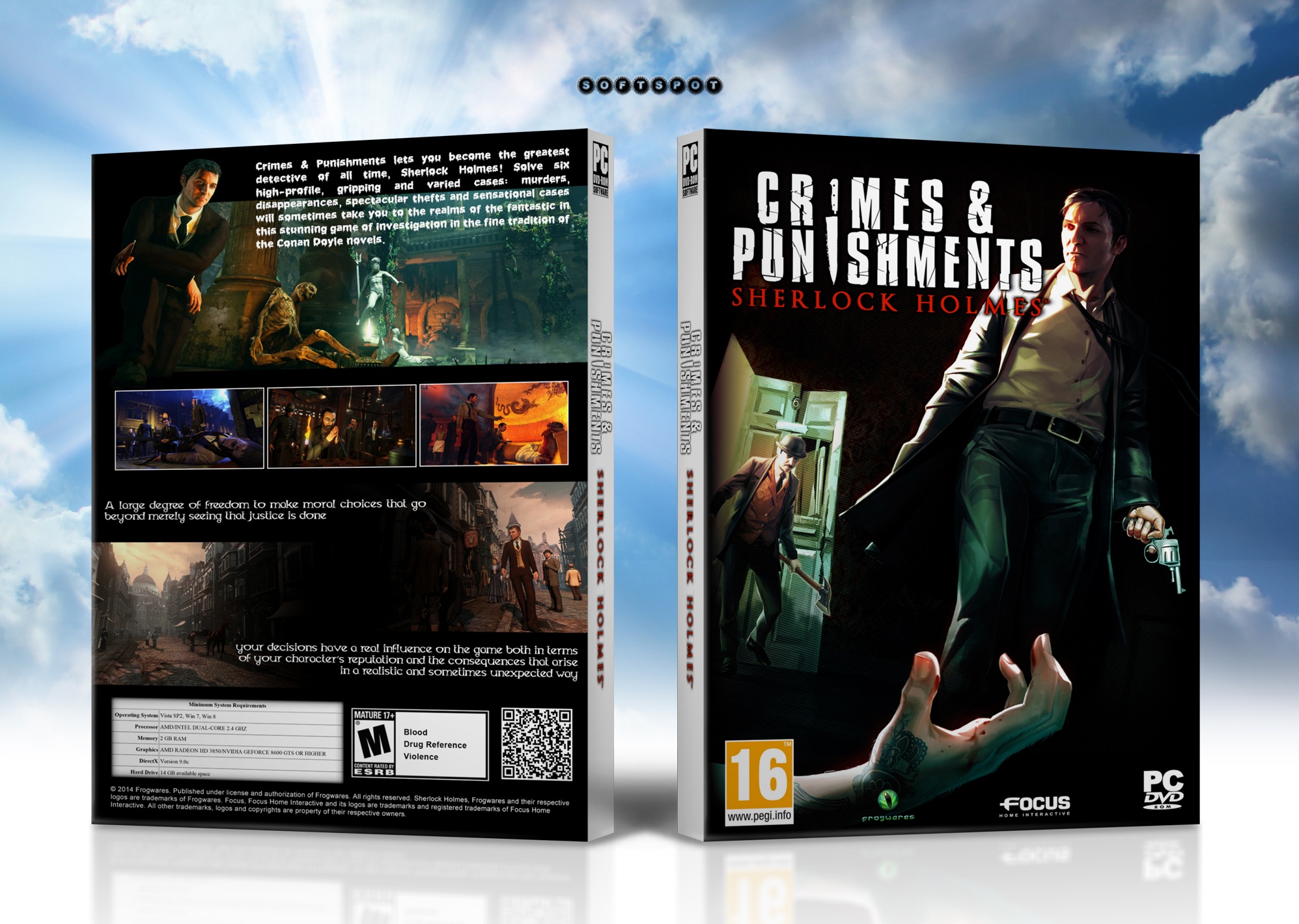 sherlock holmes: crimes and punishments box cover