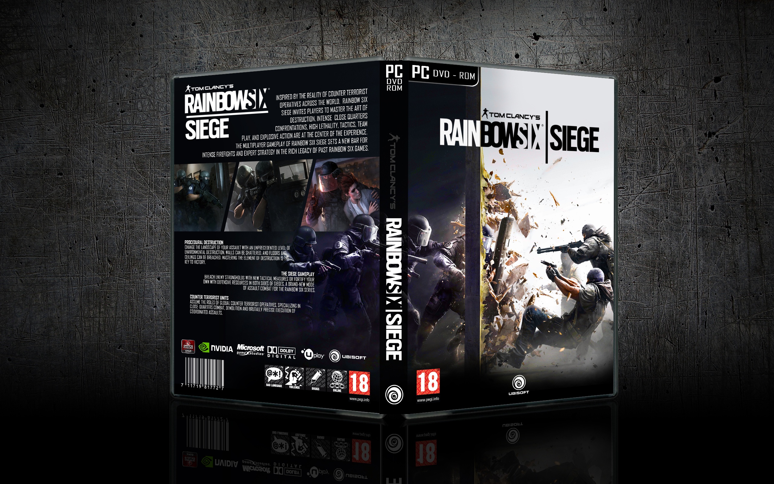 Rainbow Six Siege box cover