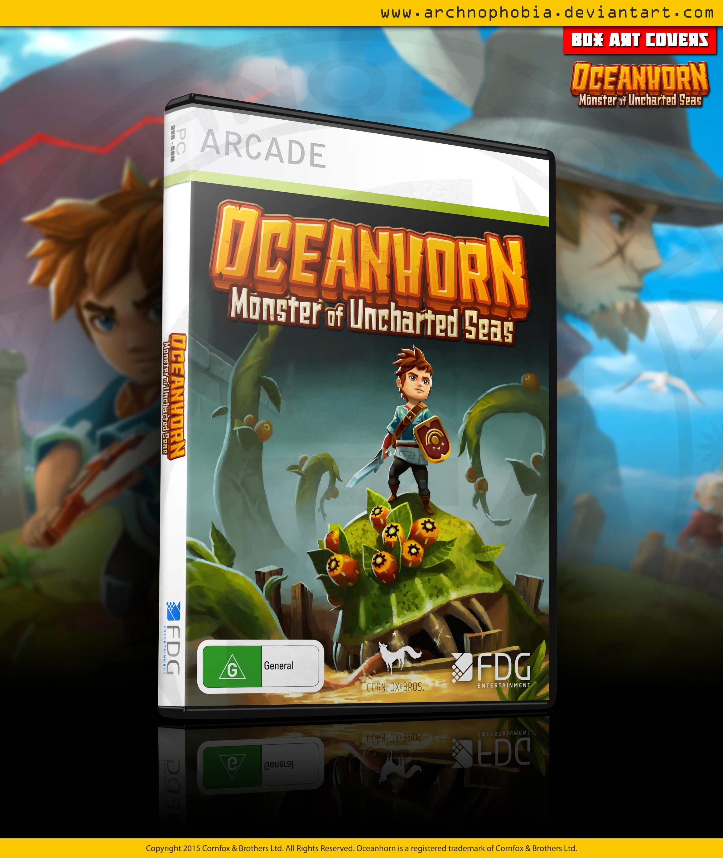 Oceanhorn: Monster Of Uncharted Seas box cover