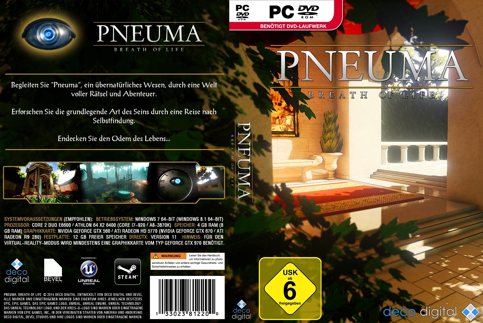 Pneuma: Breath of Life box cover