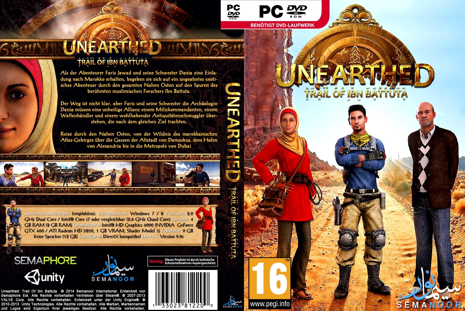 Unearthed: Trail of Ibn Battuta box cover