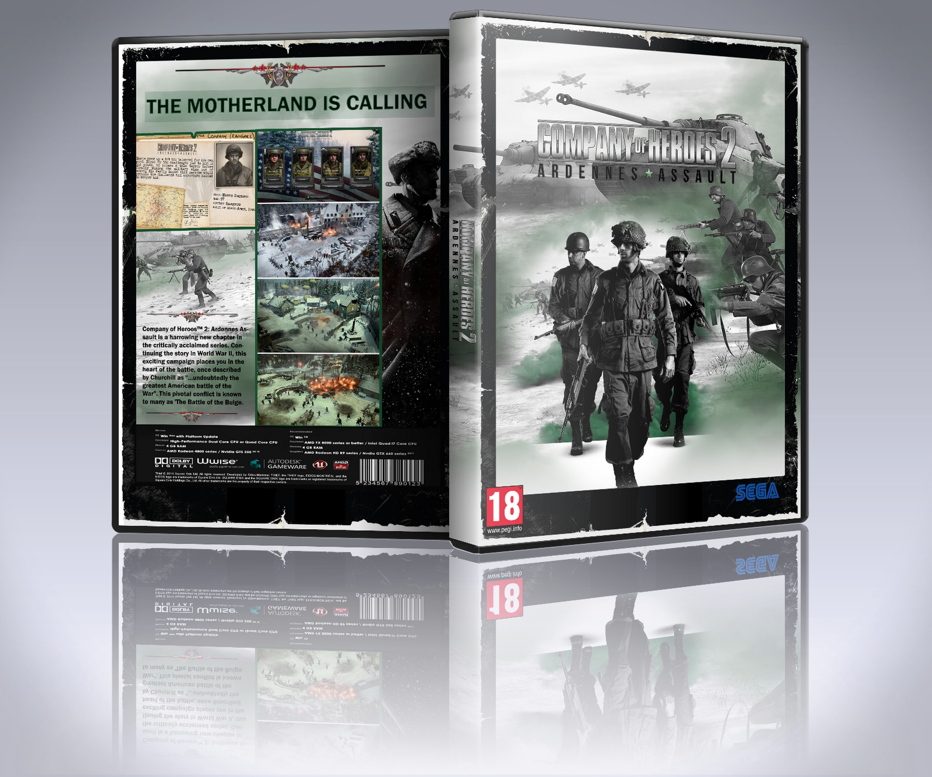 Company of Heroes 2 Ardennes Assaul box cover