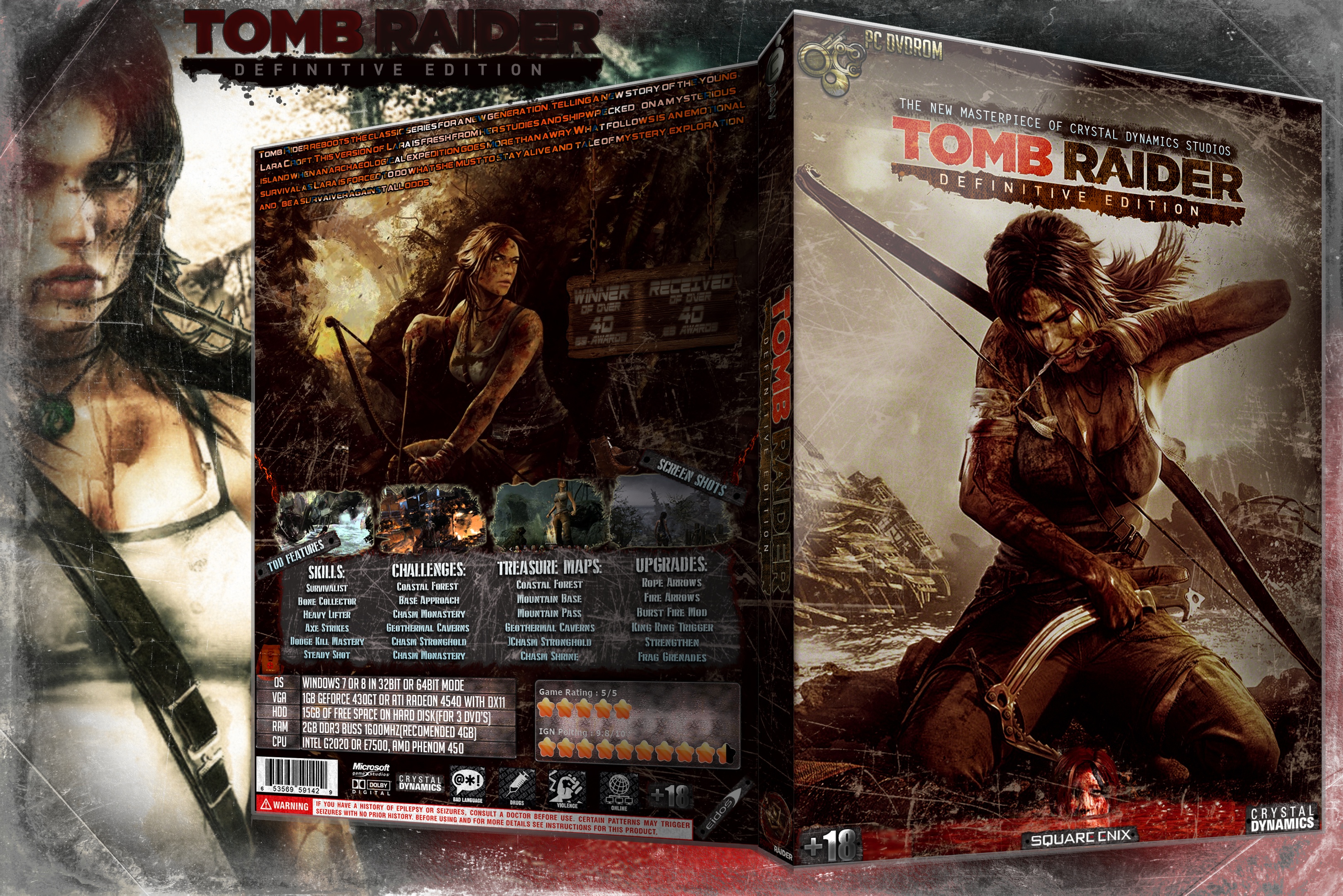 Tomb Raider: Definitive Edition box cover