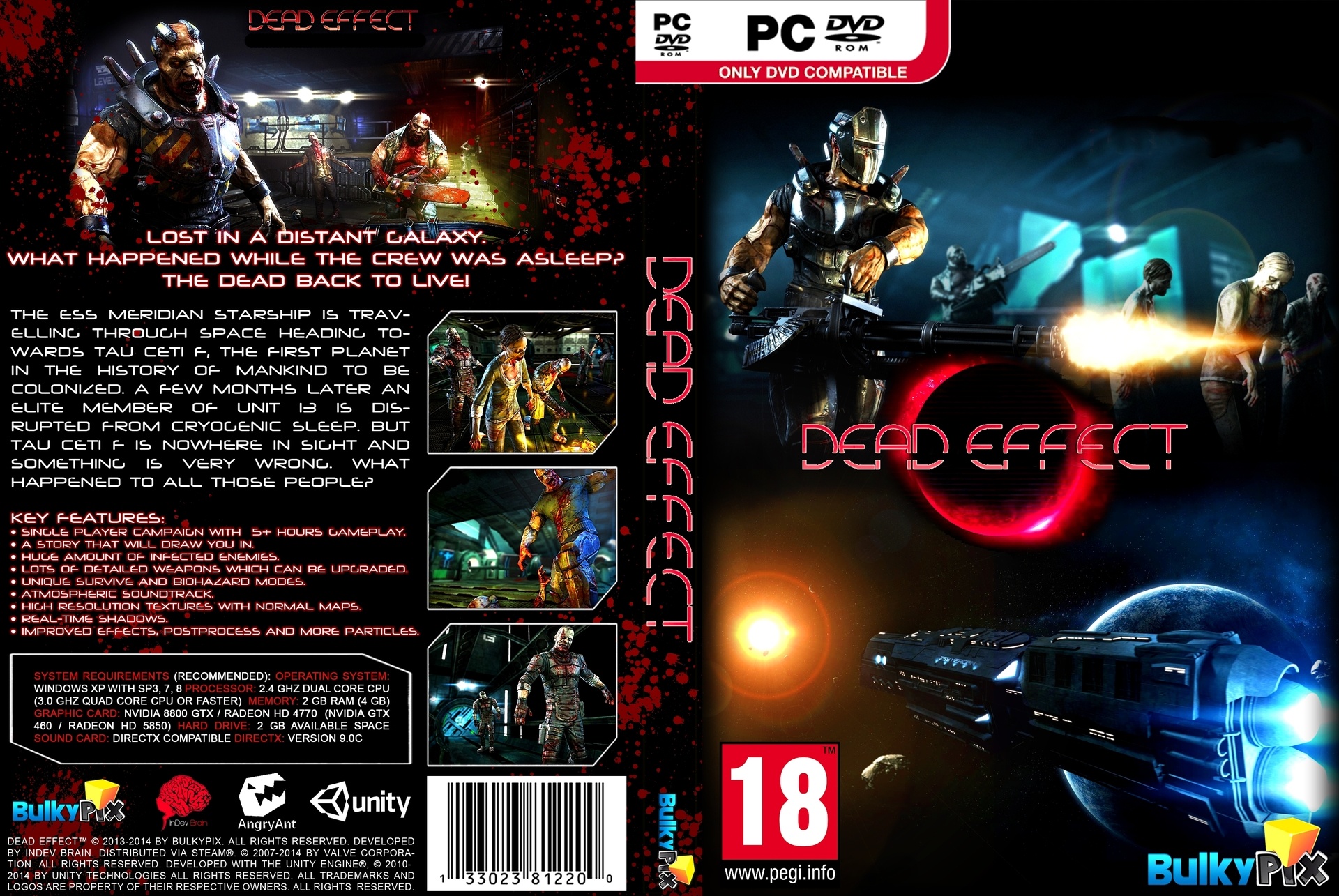 Dead Effect box cover