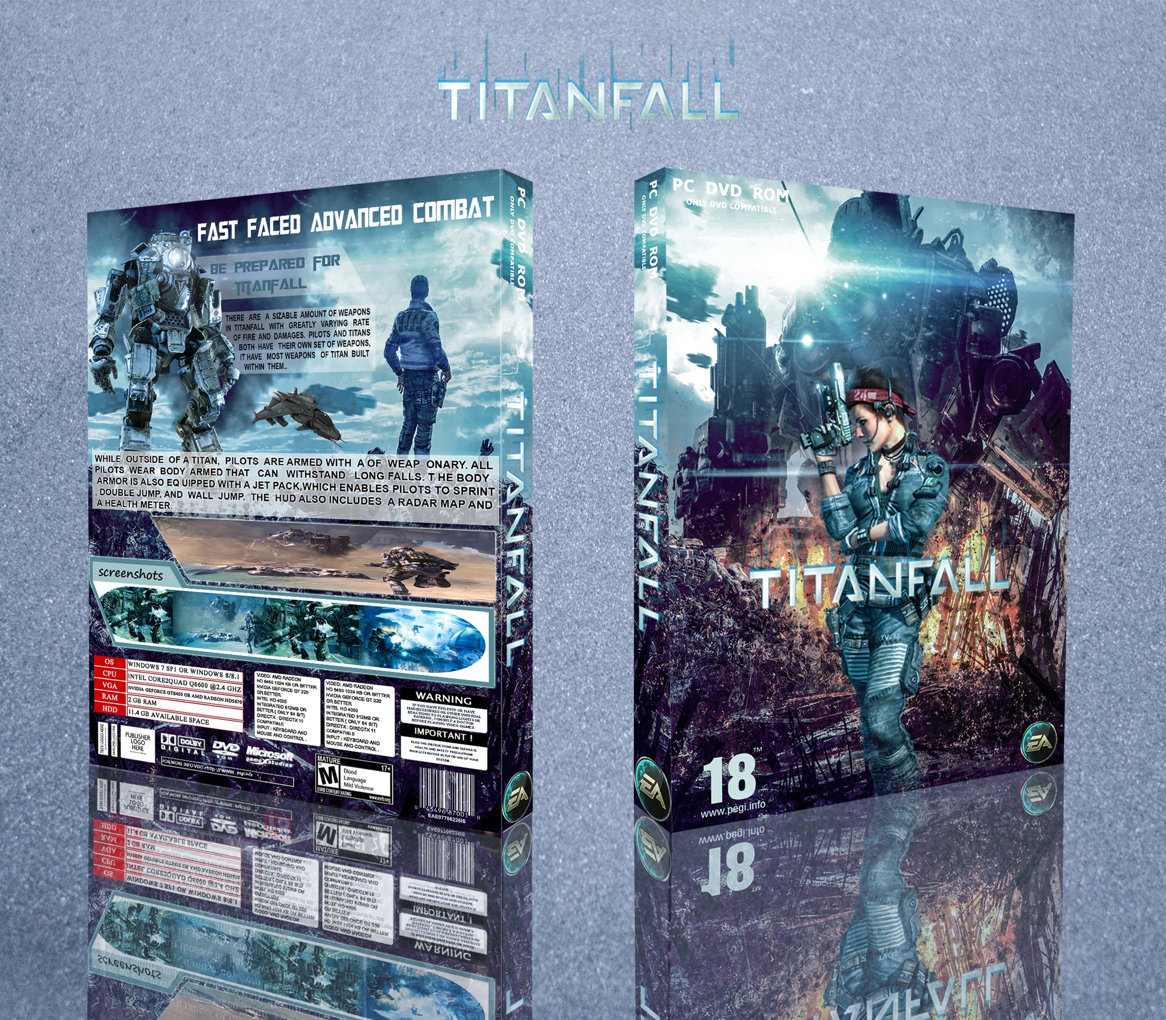 Titanfall box cover