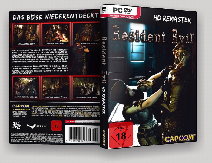 Resident Evil - HD Remaster box art cover