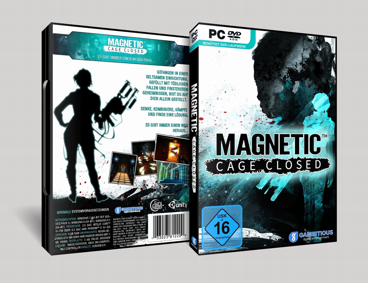 Magnetic: Cage Closed box cover