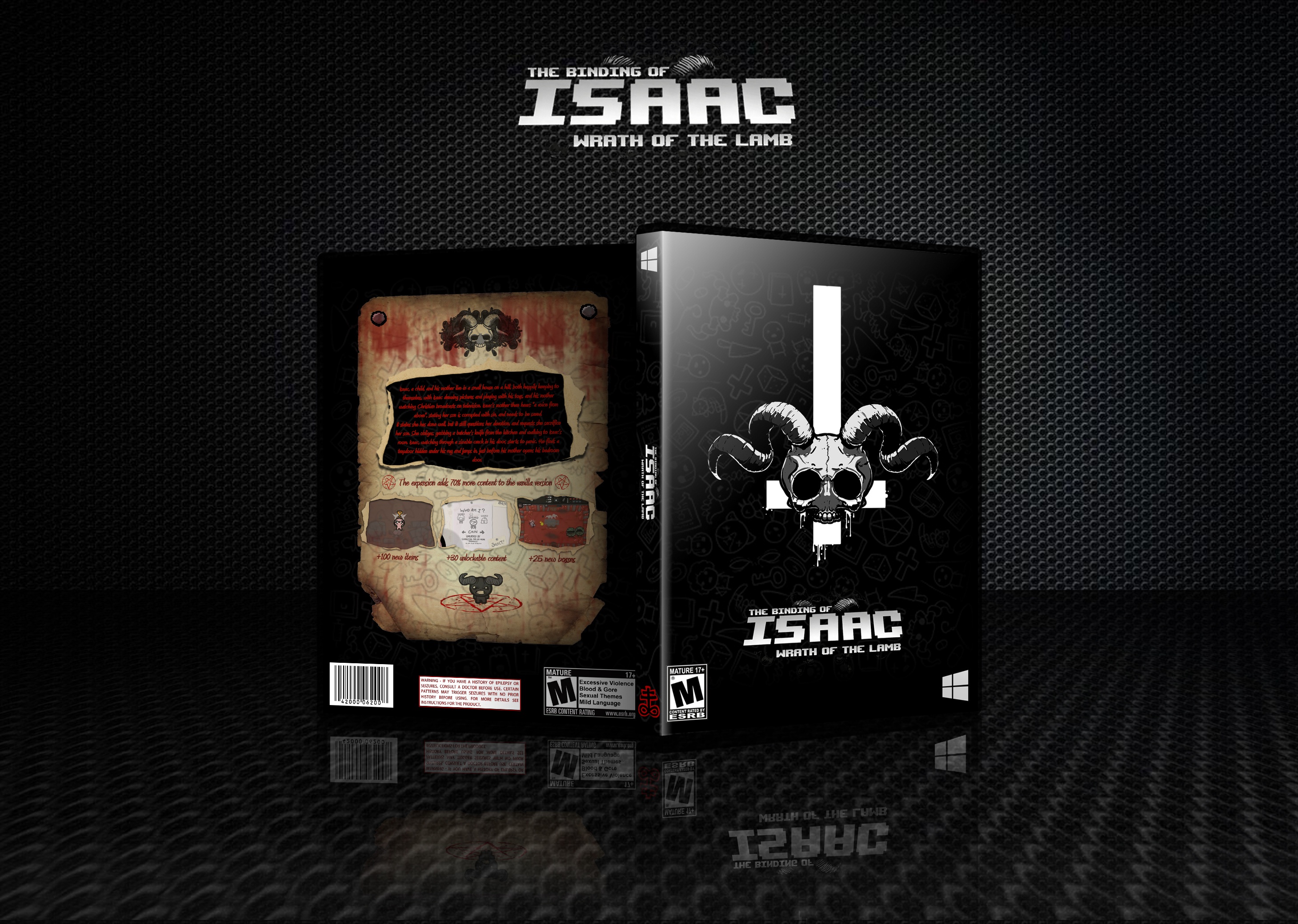 The Binding Of Isaac: Wrath Of The Lamb box cover