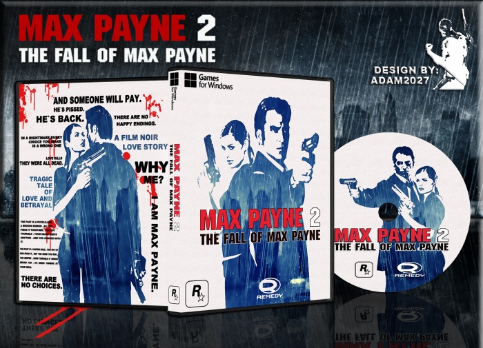 Max Payne 2 : The Fall Of Max Payne box art cover