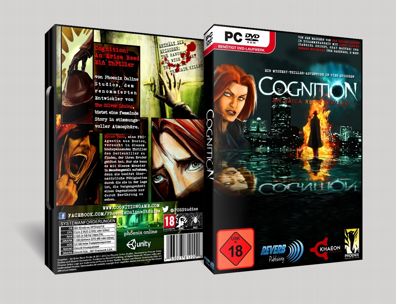 Cognition: An Erica Reed Thriller box cover