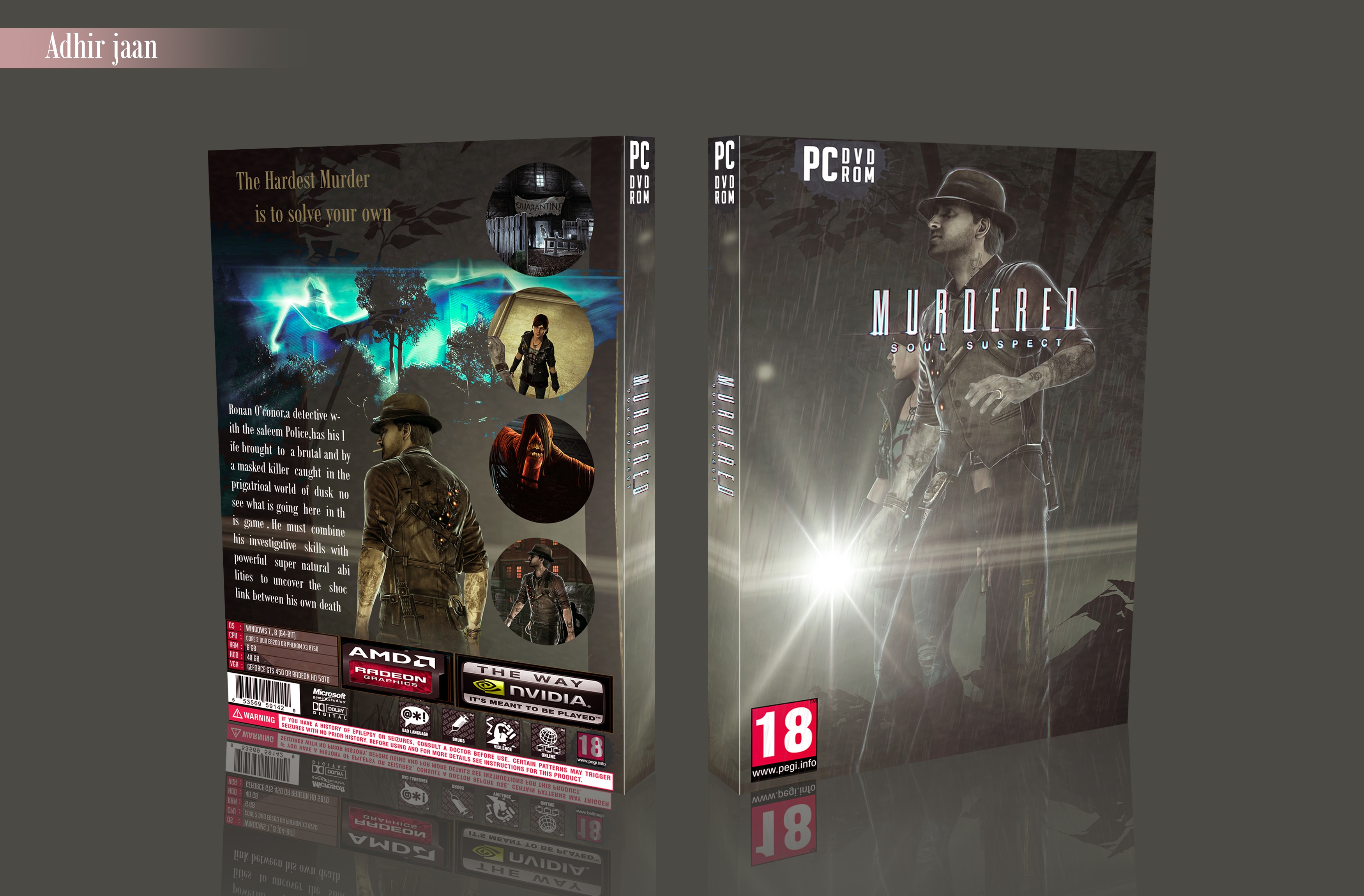 Murdered : Soul Suspect box cover
