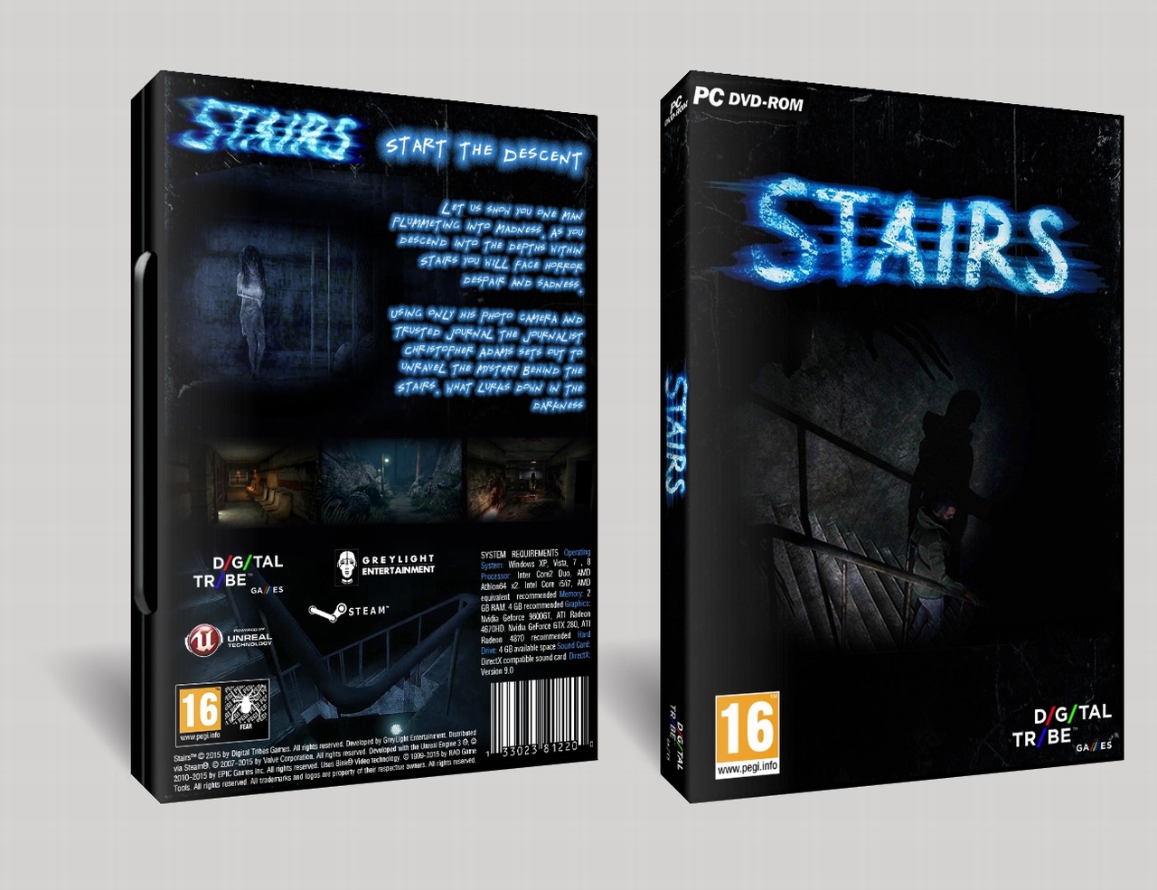 Stairs box cover