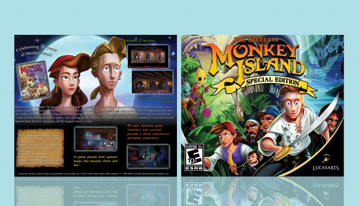 The secret of monkey island : special edition box art cover