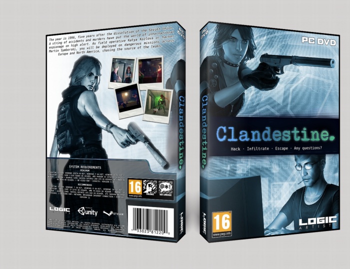 Clandestine box art cover