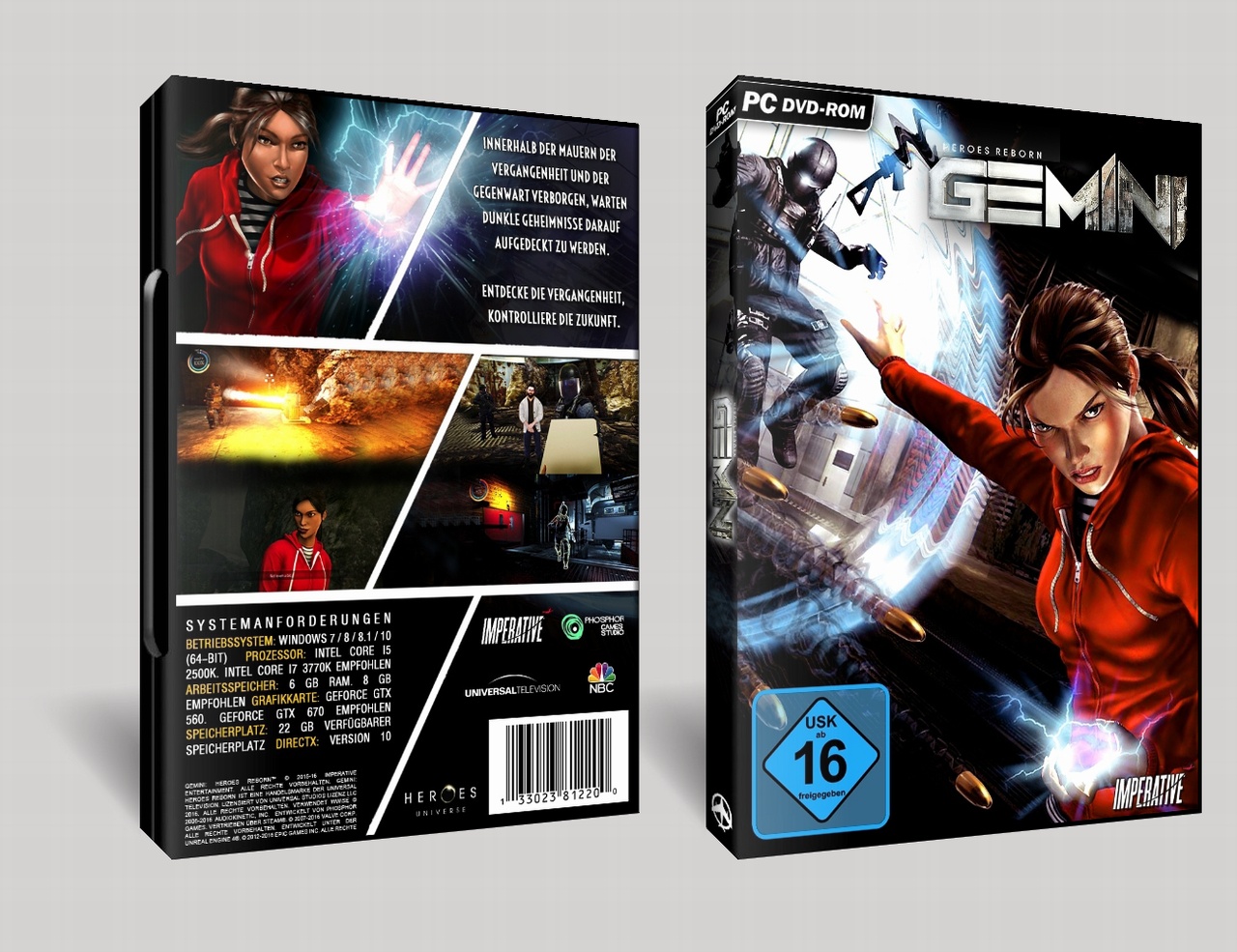 Gemini: Heroes Reborn box cover