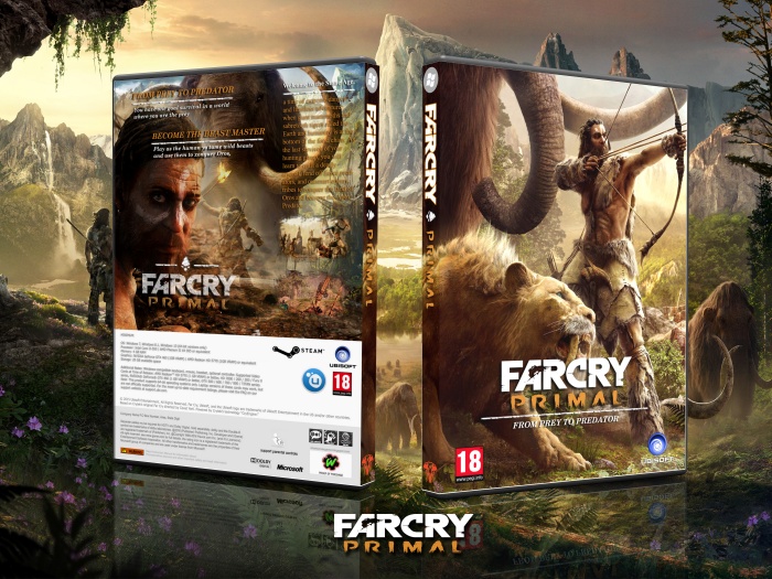 Far Cry Primal box art cover