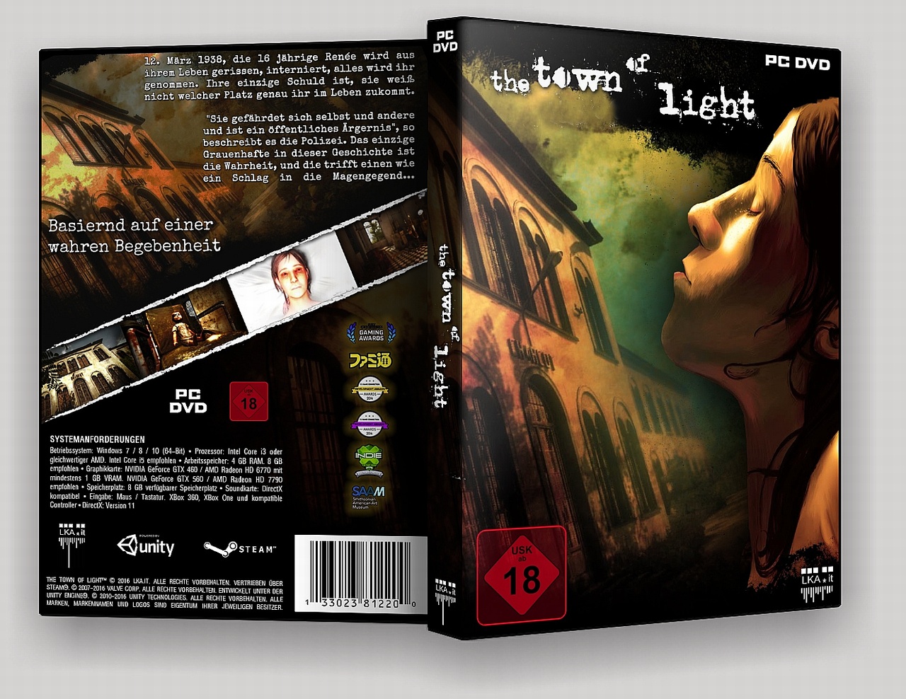 The Town of Light box cover