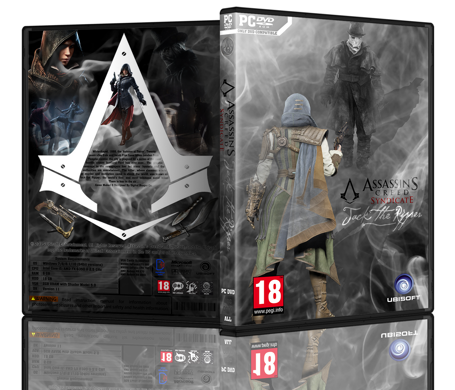 Assassin's Creed Syndicate Jack The Ripper box cover