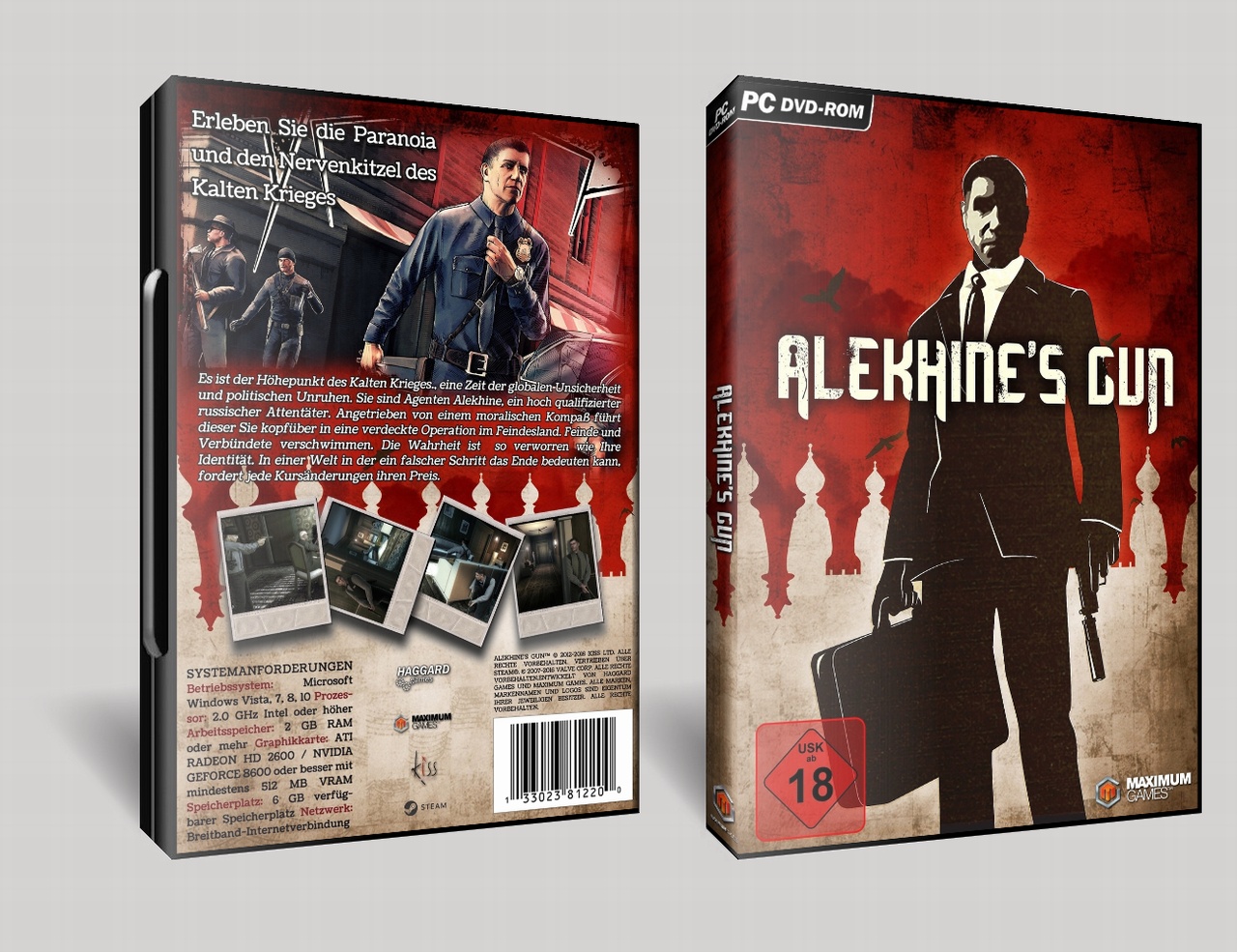 Alekhine's Gun box cover