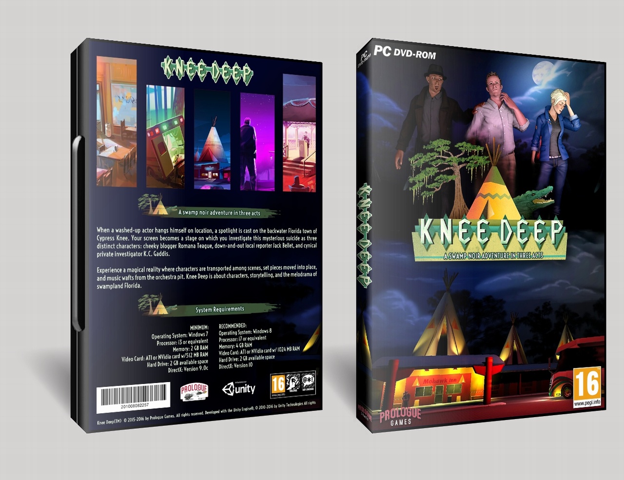 Knee Deep box cover