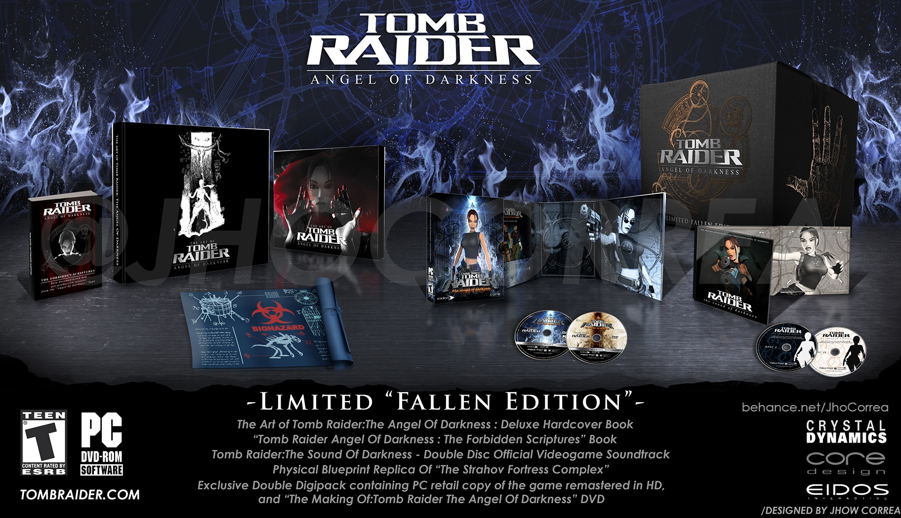 Tomb Raider - The Angel Of Darkness Deluxe box cover