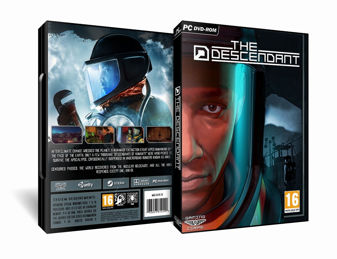 The Descendant box cover