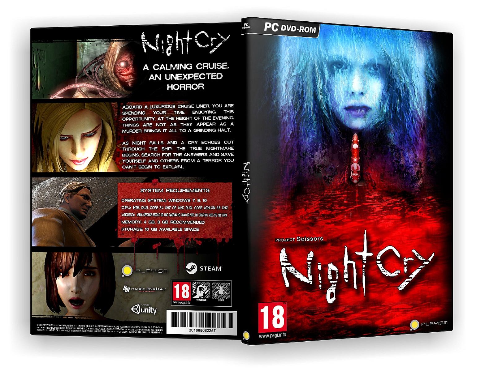 NightCry box cover