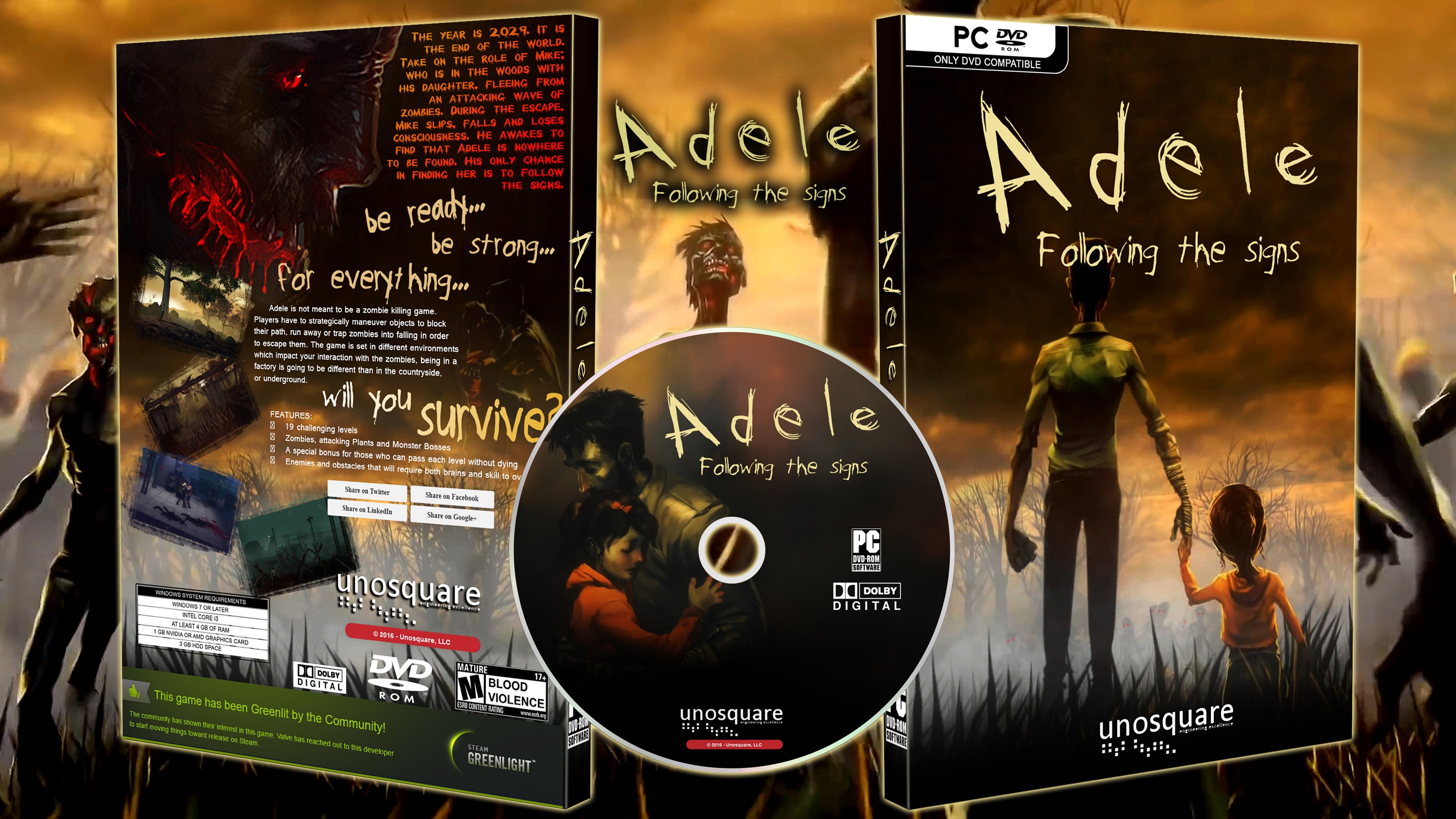 Adele Following The Signs box cover