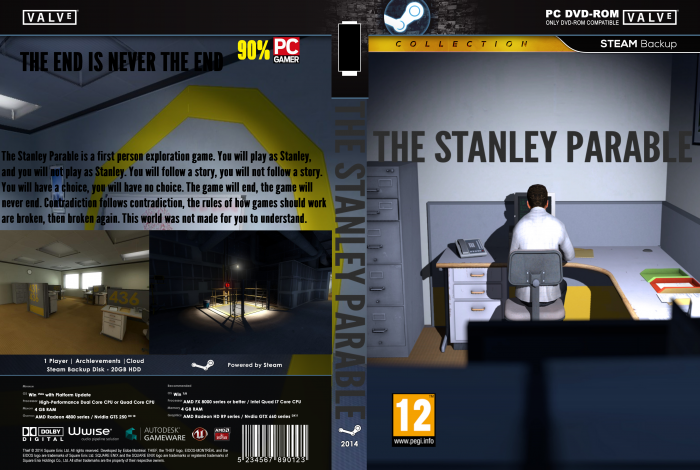 The Stanley Parable box art cover