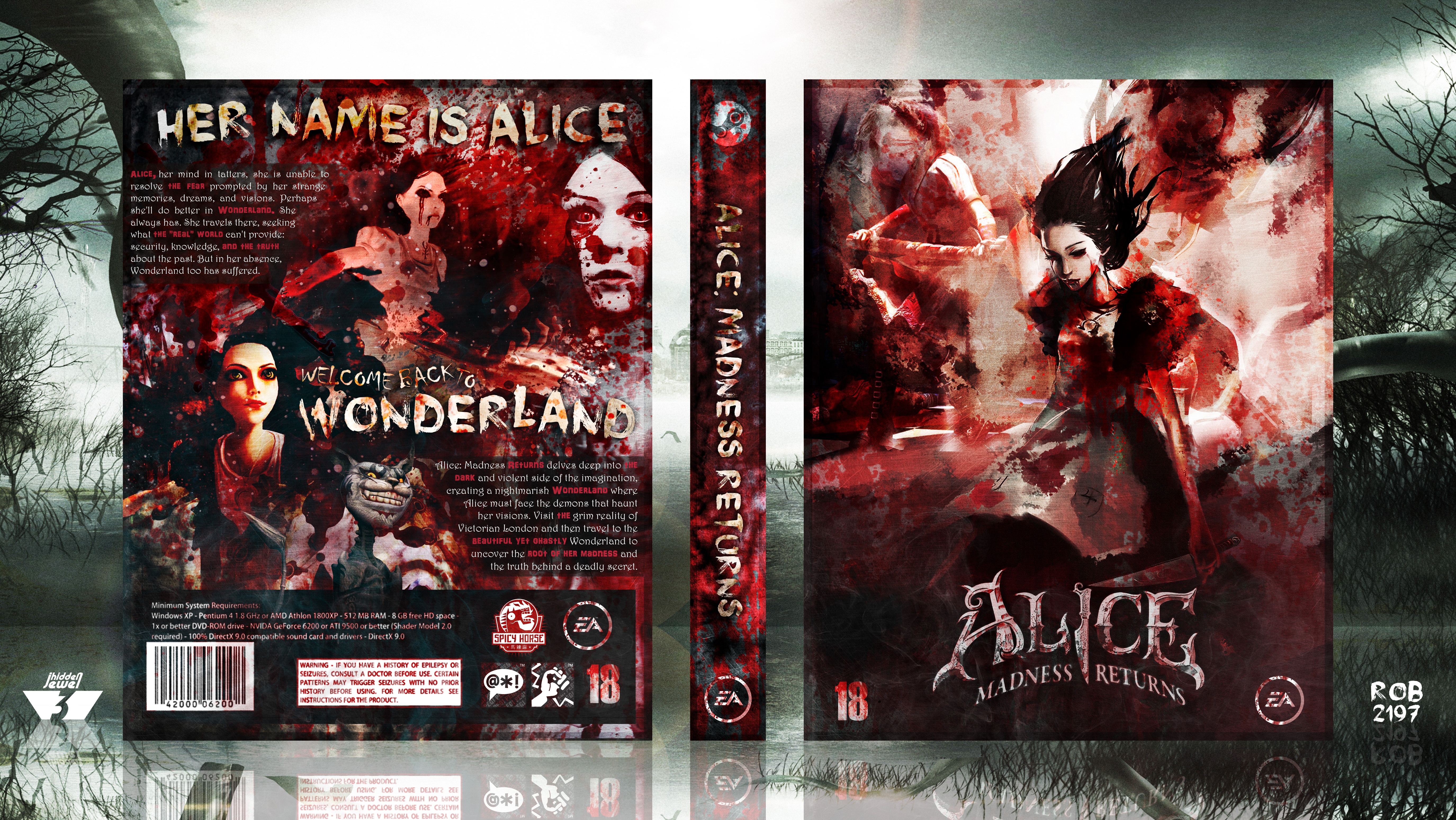Alice: Madness Returns box cover