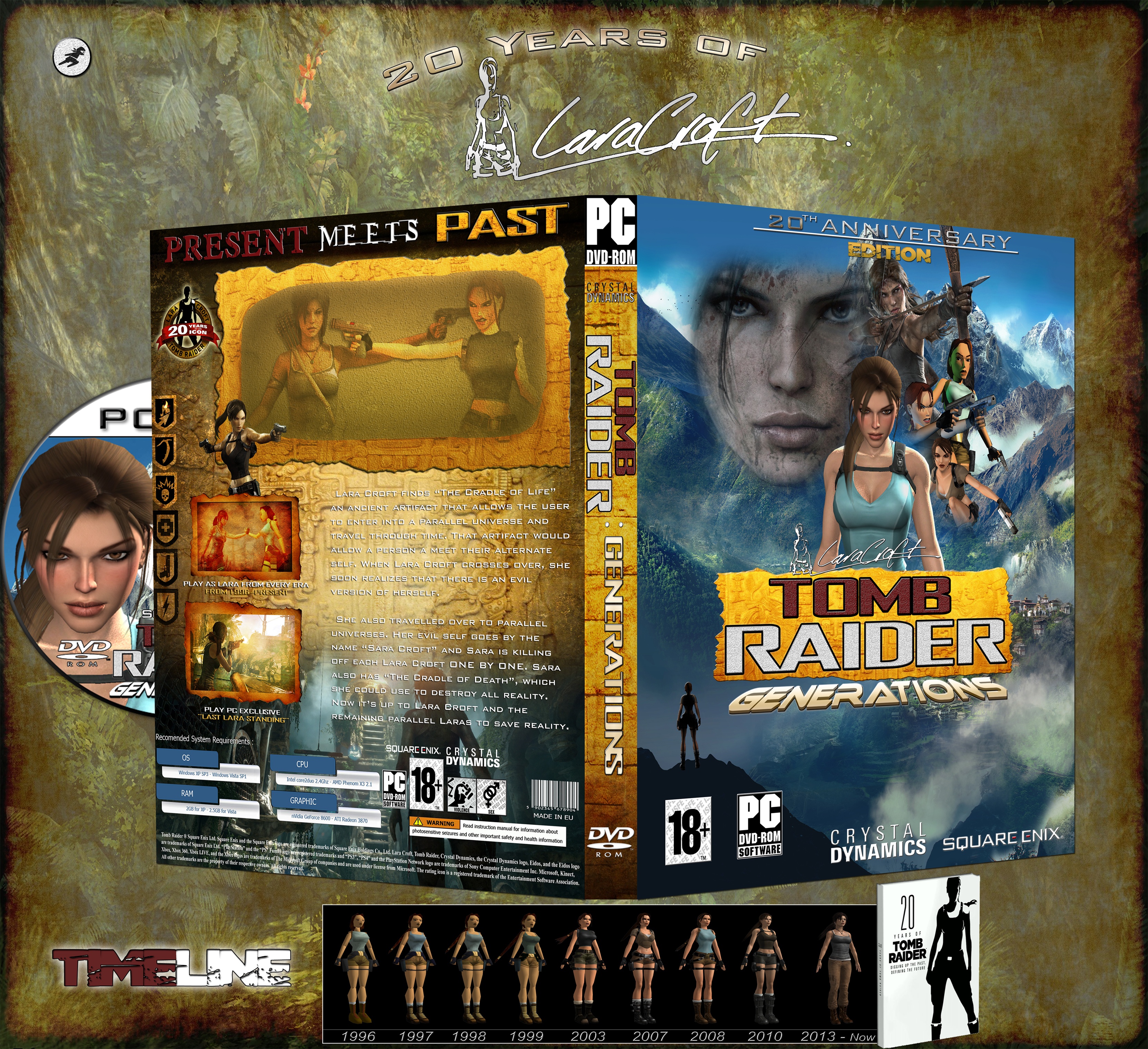 Tomb Raider : Generations box cover
