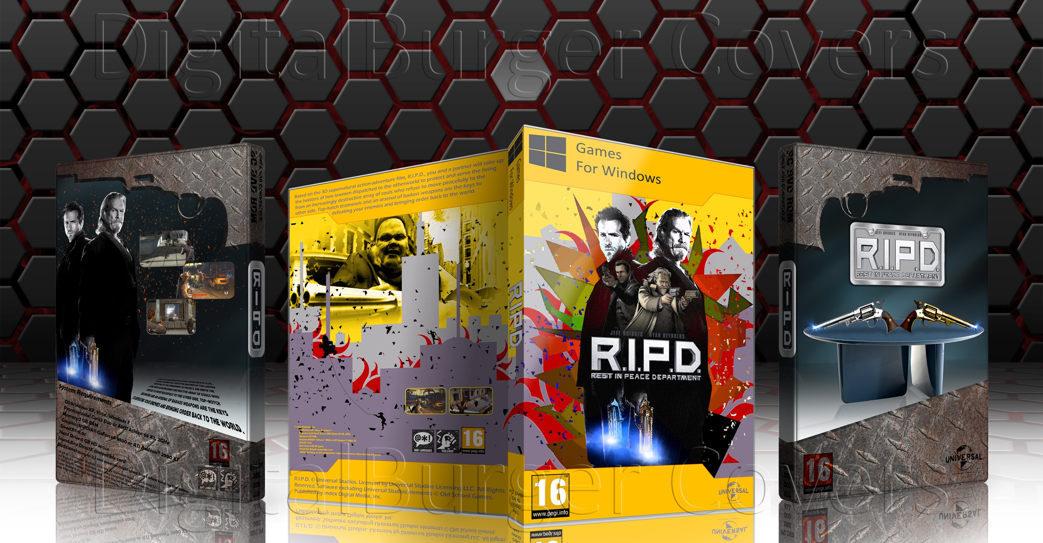 R.I.P.D Rest In Peace Department box cover
