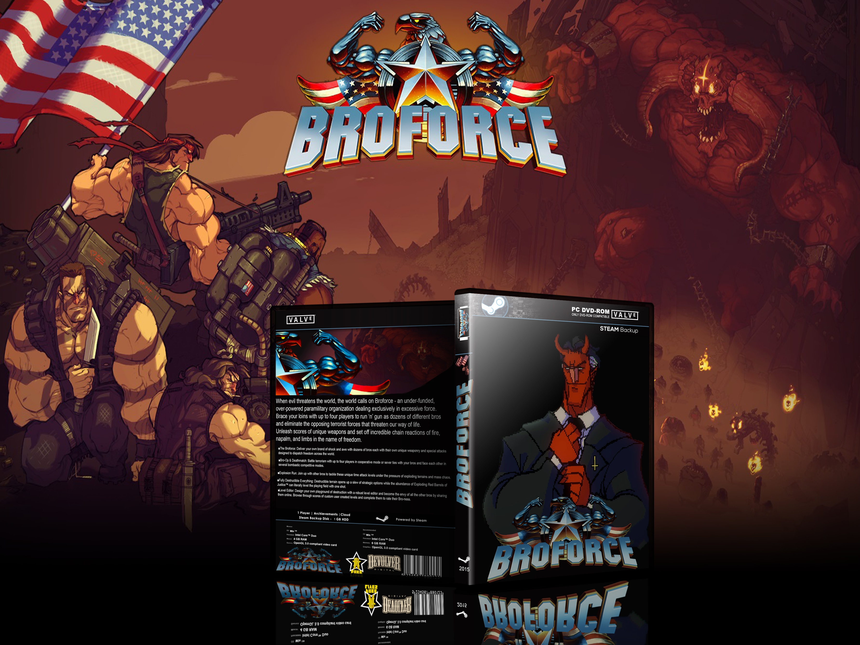BroForce box cover