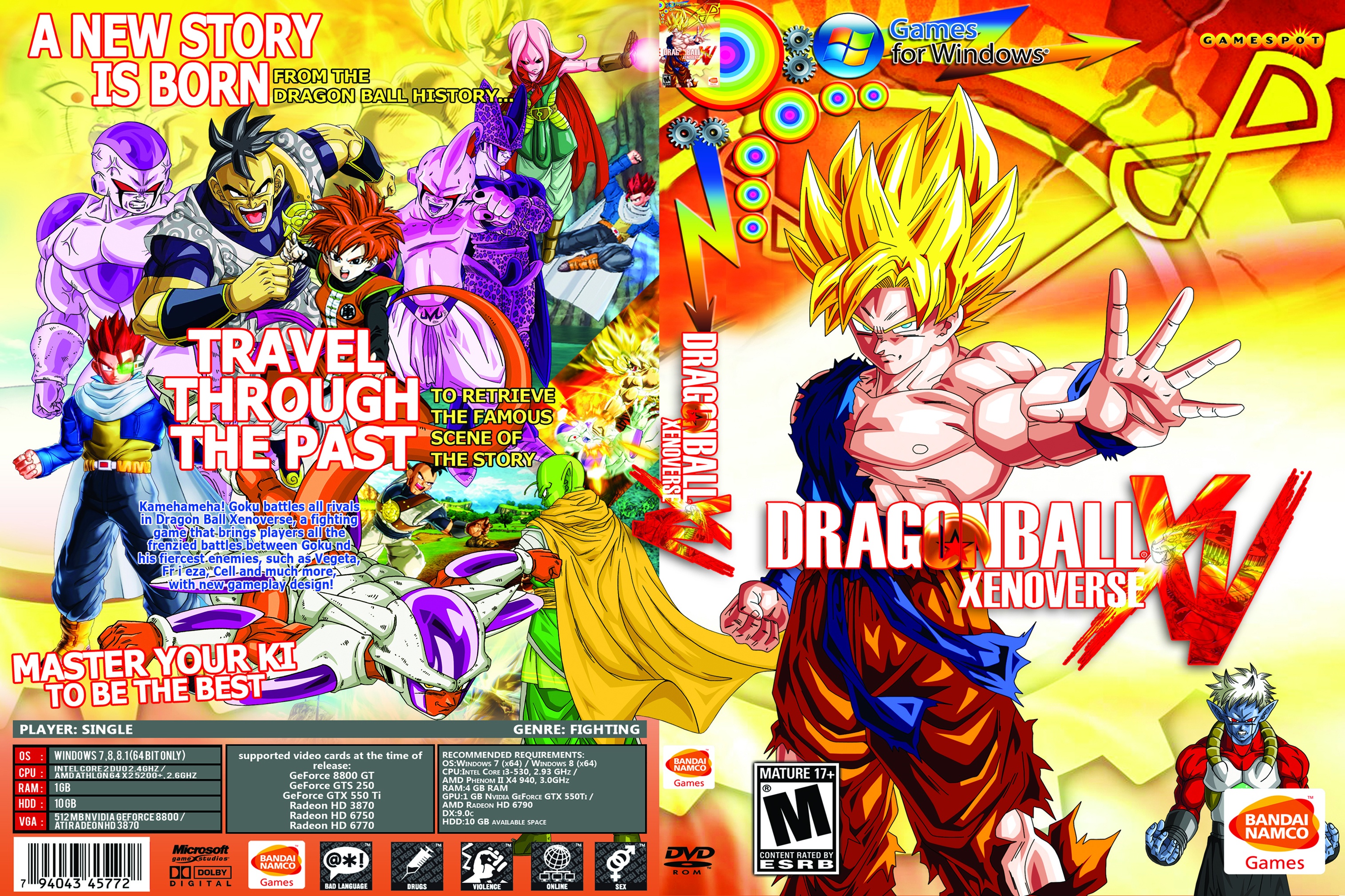 Dragon Ball Xenoverse box cover