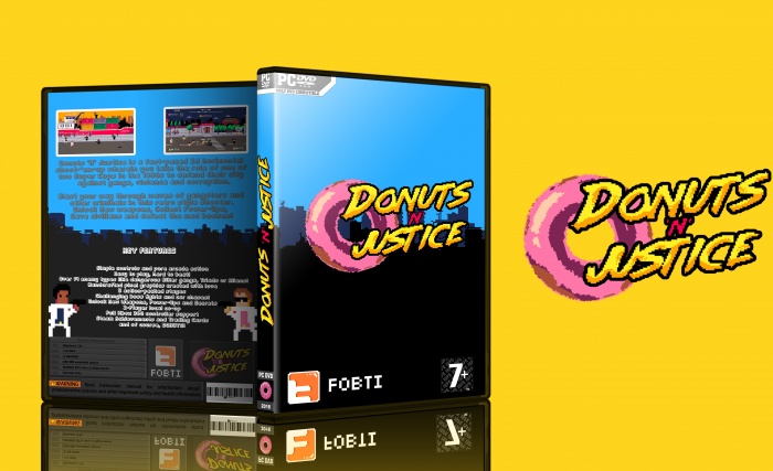 Donuts'n'Justice box art cover