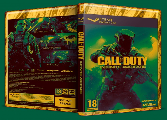Call of Duty Infinite Warfare box art cover