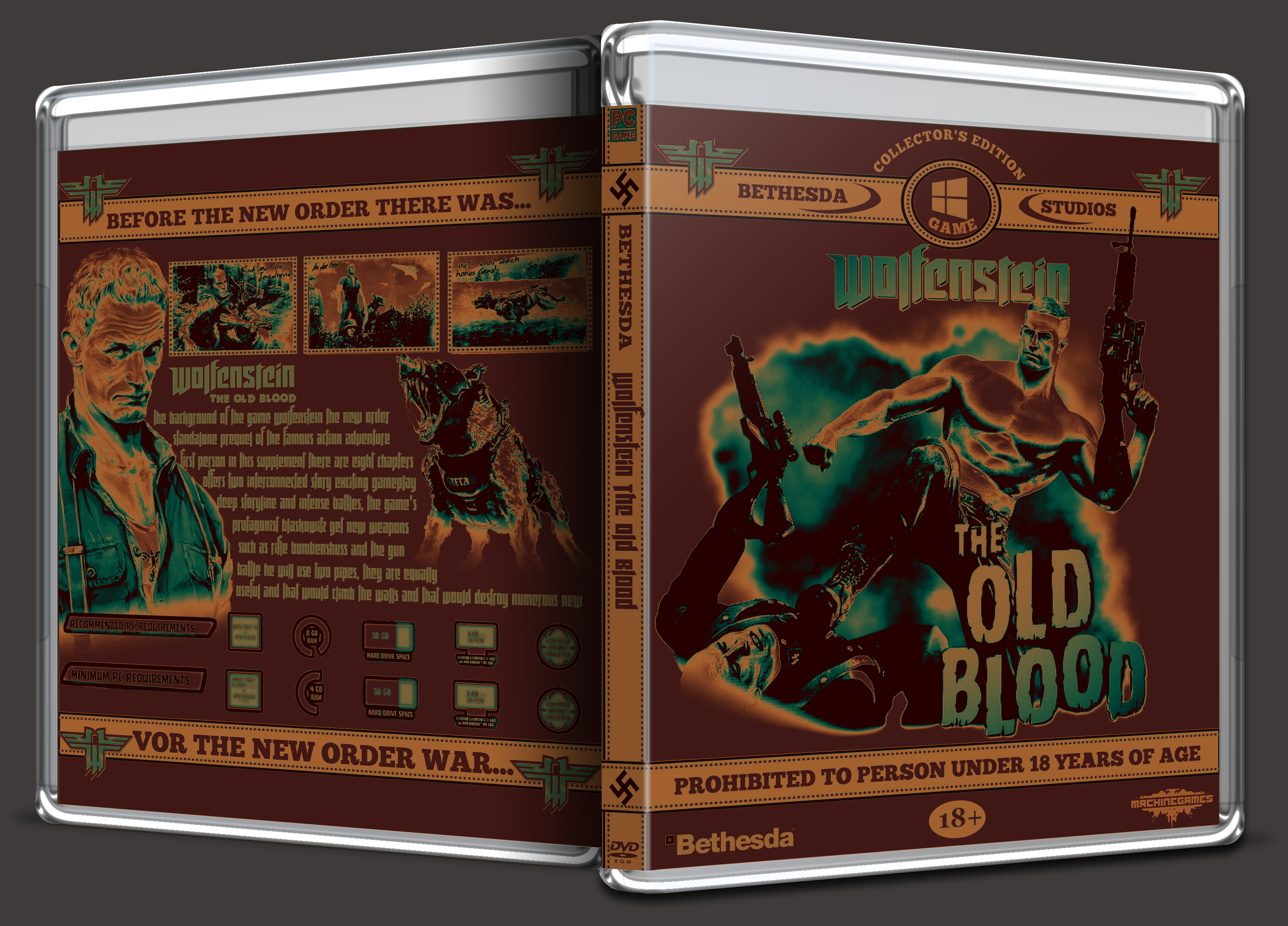 Wolfenstein The Old Blood box cover