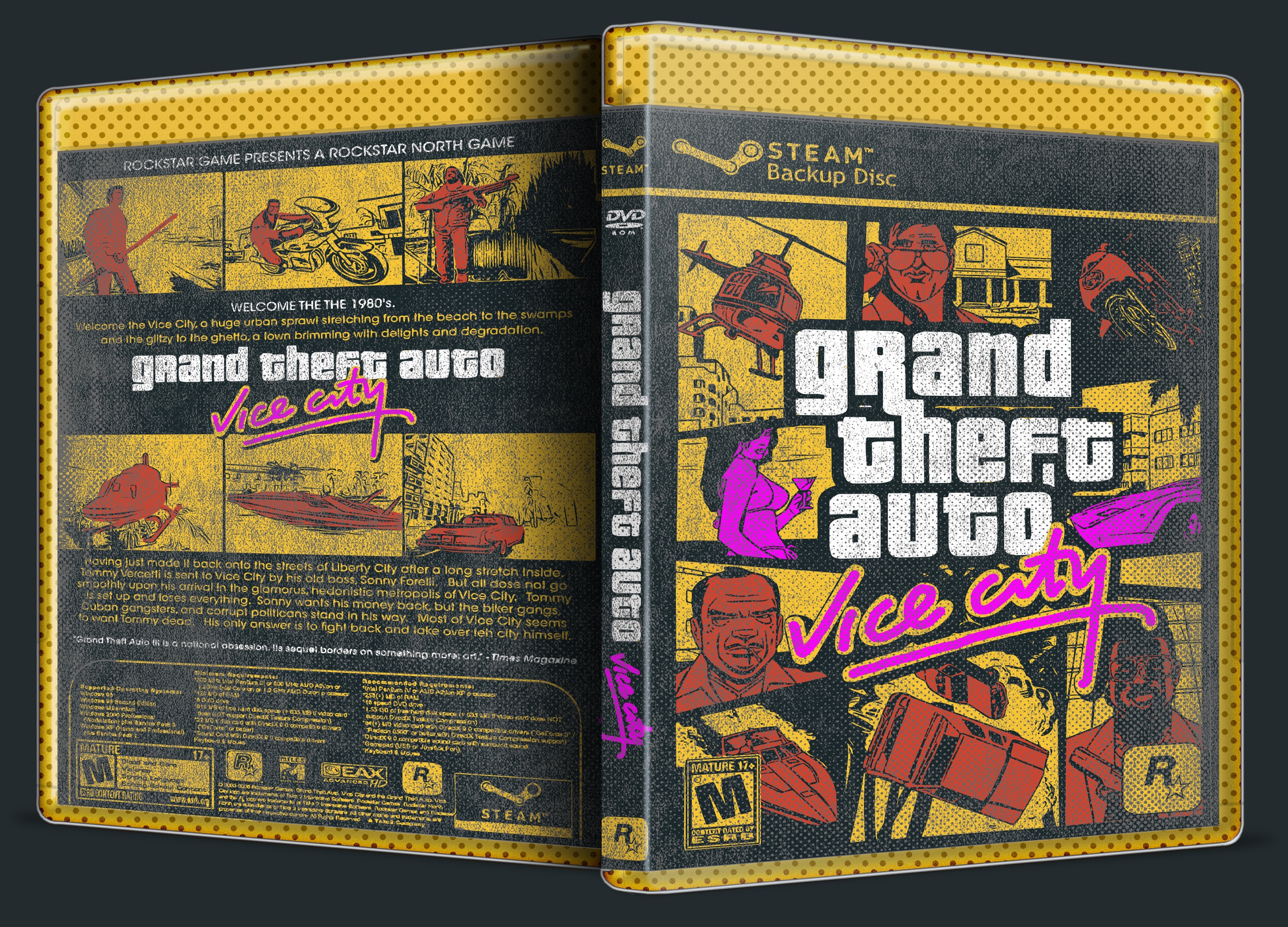 Grand Theft Auto: Vice City box cover