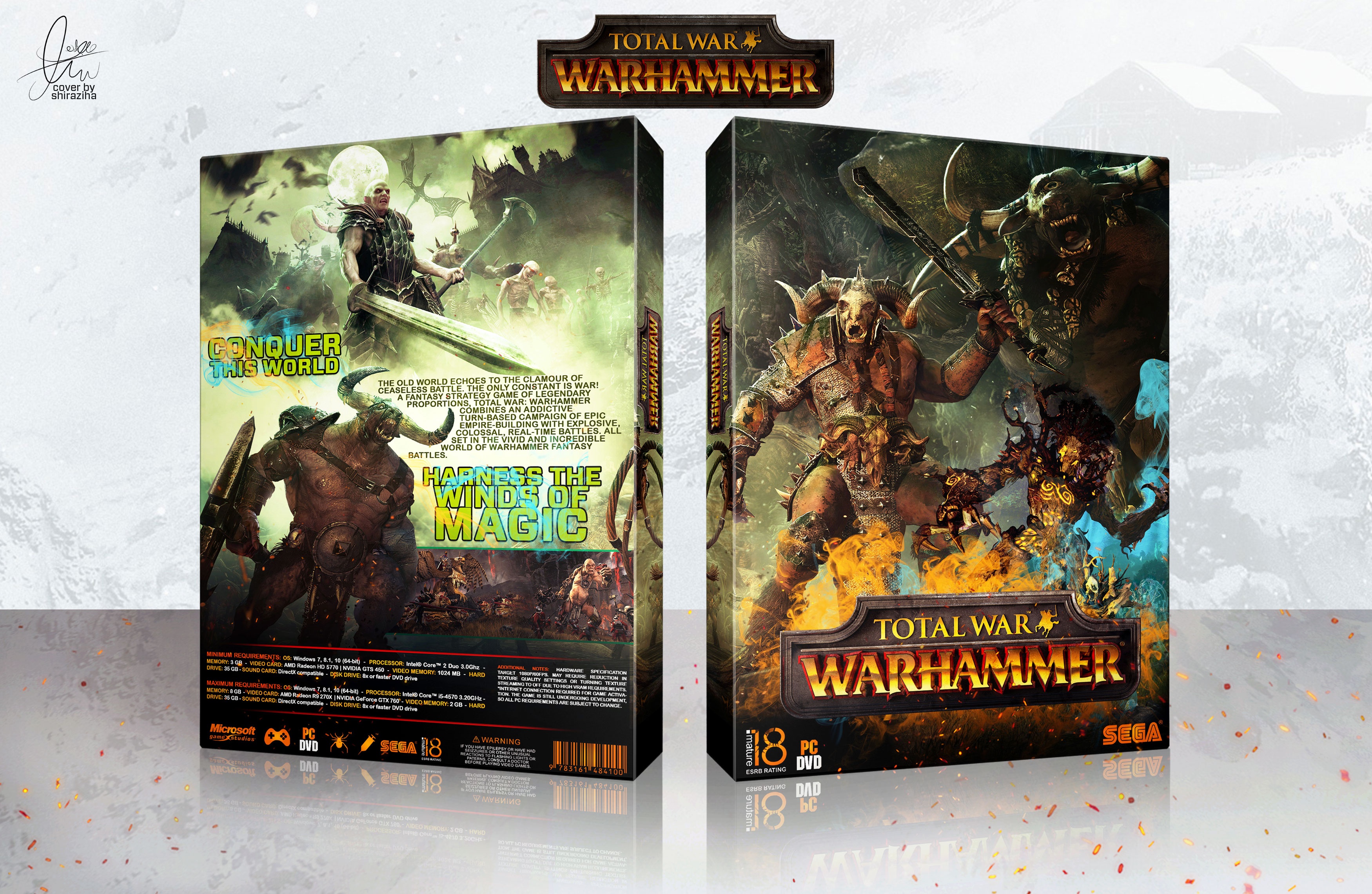 Total War Warhammer box cover