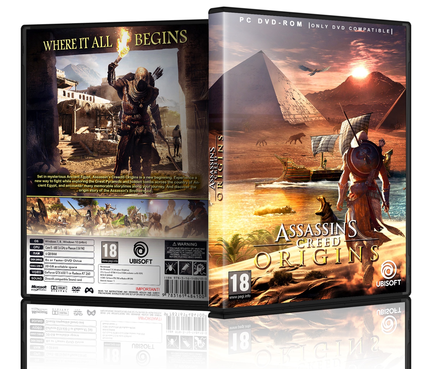 Assassins Creed Origins box cover