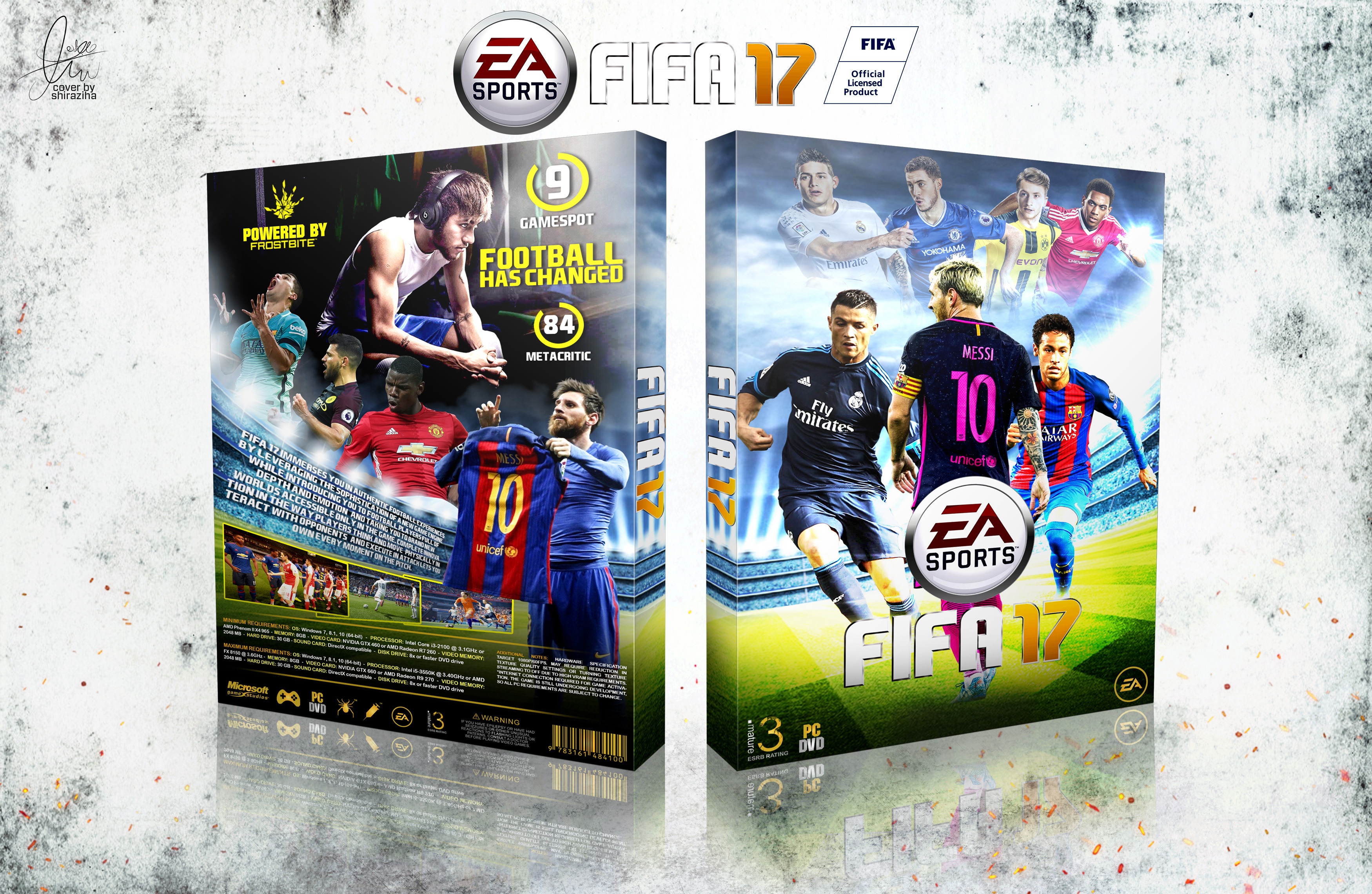 FIFA 17 box cover