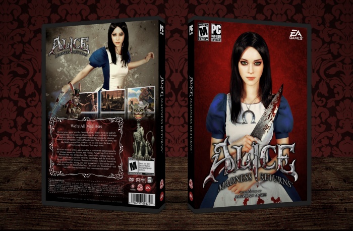 Alice Madness Returns box art cover