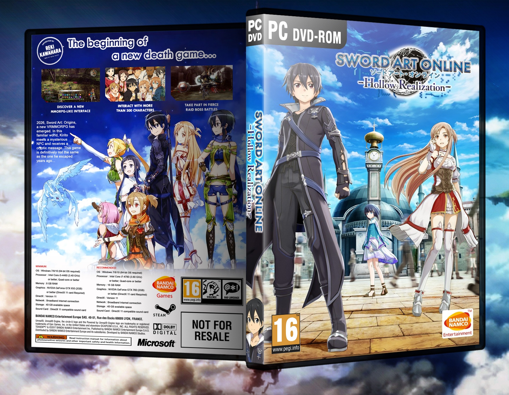 Sword Art Online: Hollow Realization box cover