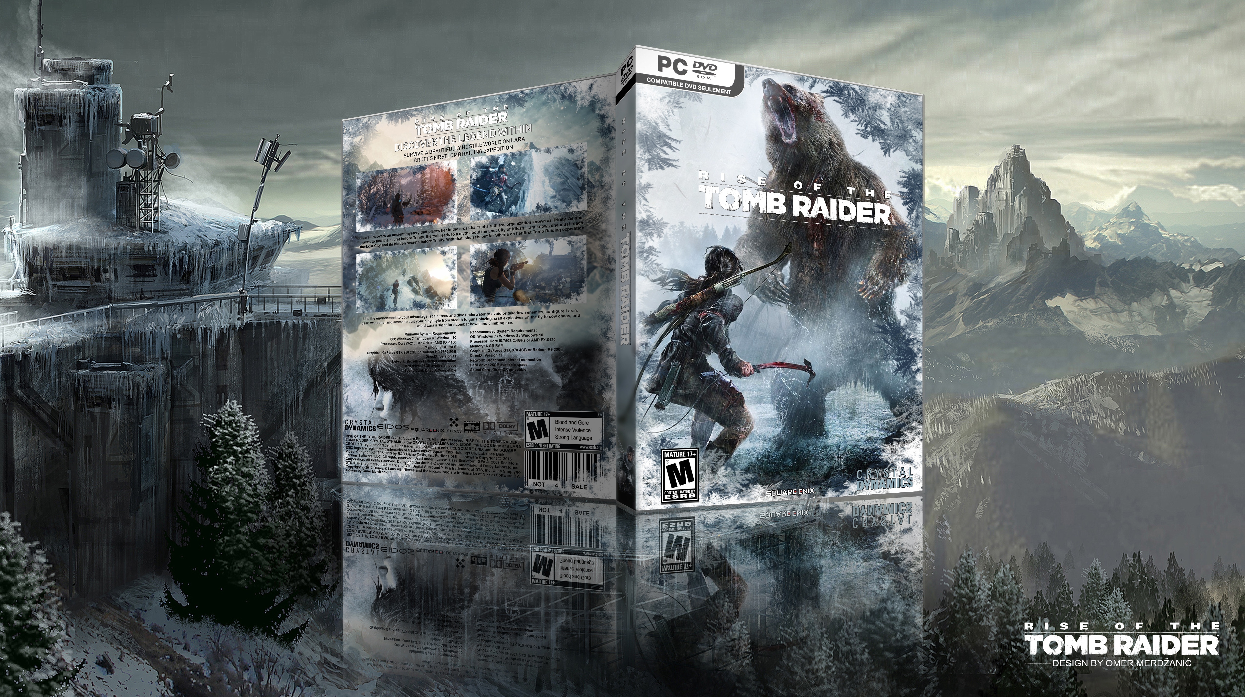 Rise of the Tomb Raider box cover