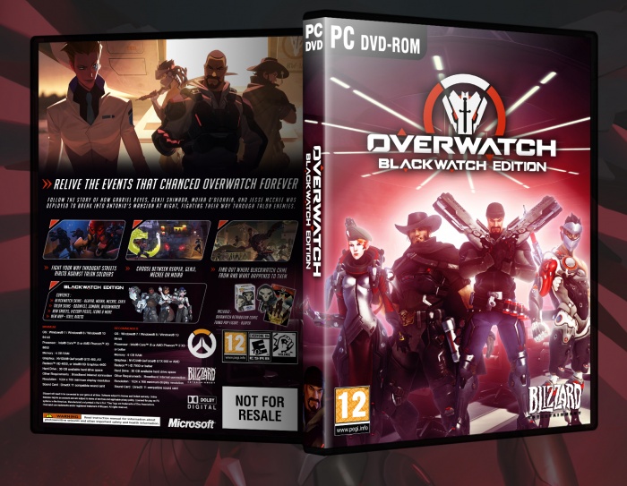 Overwatch: Blackwatch Edition box art cover
