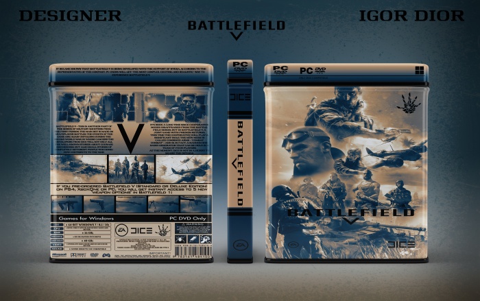 Battlefield V box art cover