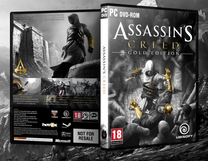 Assassin's Creed Gold Edition box art cover