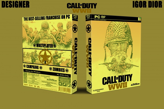 Call of Duty WWII box art cover